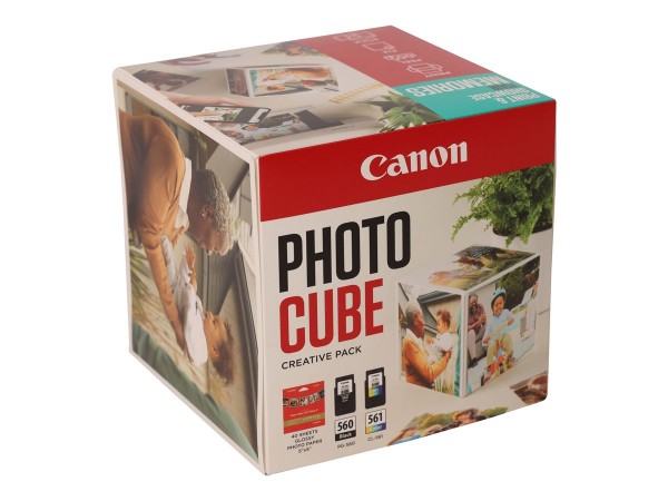 Canon PG-560/CL-561 Photo Cube Creative Pack 2er-Pack 3713C012 für Pixma TS5350 TS5351 TS5352