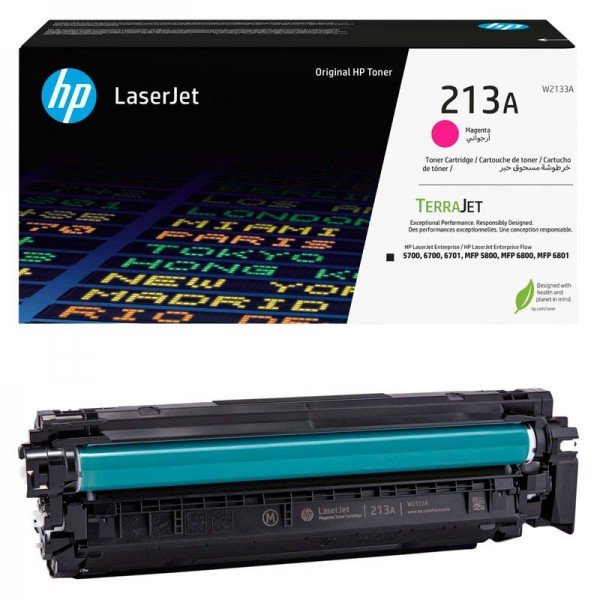 HP 213A Original Toner Magenta W2133A für Color LaserJet Enterprise 5700dn 6700dn