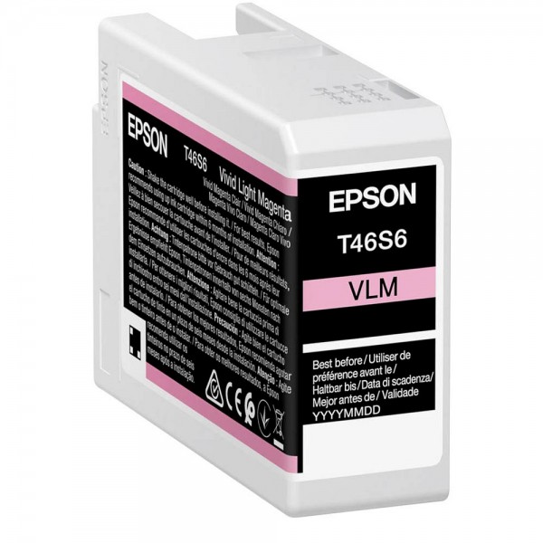 Epson T46S6 Tinte light magenta für SureColor SC-P700 SC-P706 C13T46S600