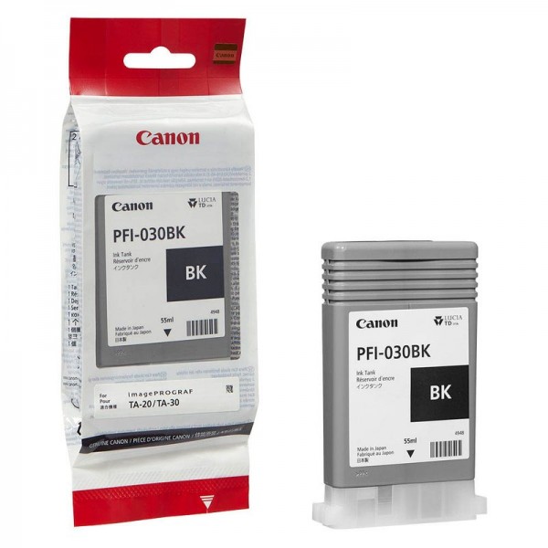 Canon PFI-030 BK Tinte schwarz 3489C001 für imagePROGRAF TA-20 TA-30