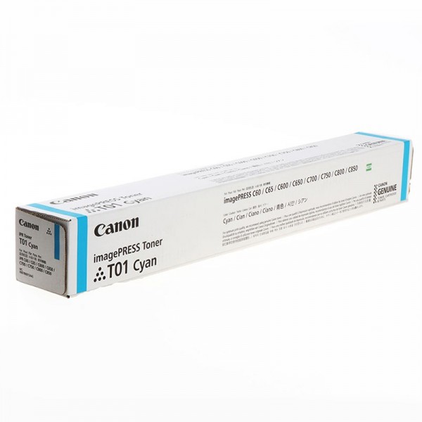 Canon T01 Toner Cyan 8067B001 für imagePress C600 C650 C700 C750 C800 C850