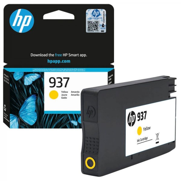 HP 937 Yellow Original Tintenpatrone 4S6W4NE#CE1