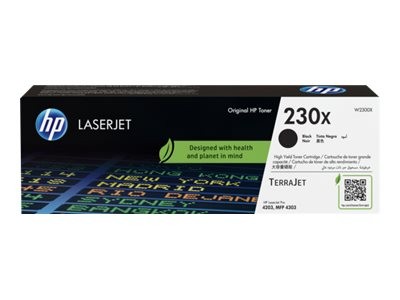 HP 230X Black Toner HP Color LaserJet Pro 4201 4203 HP MFP 4301 MFP 4303 W2300X