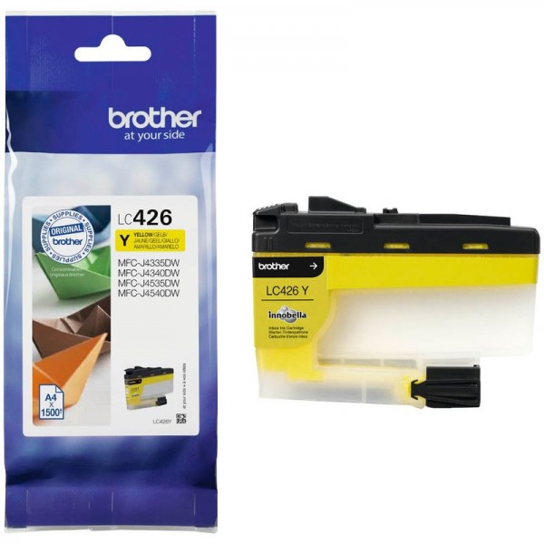 Brother LC426Y Tintenpatrone Yellow für MFC-J4335DW MFC-J4340DW MFC-J4535DWXL MFC-J4540DW