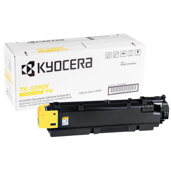 Kyocera TK-5390Y Toner Yellow für Kyocera Ecosys PA4500cx 1T02Z1ANL0