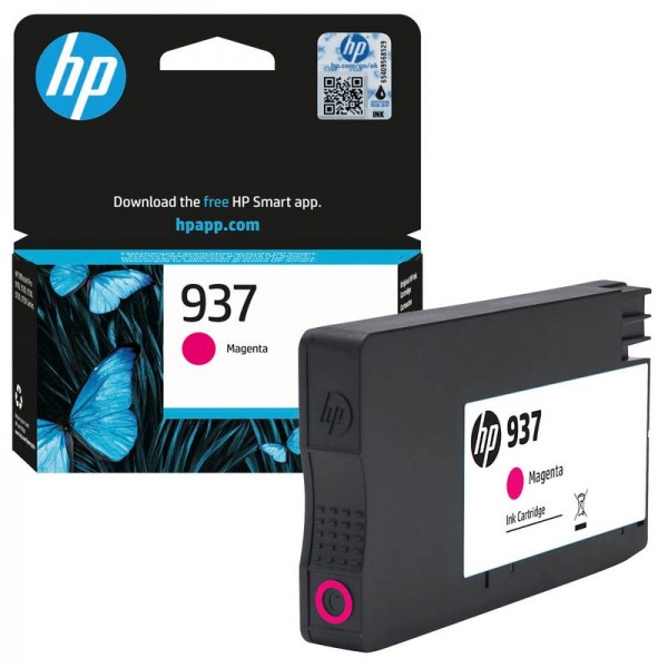 HP 937 Magenta Original Tintenpatrone 4S6W3NE#CE1