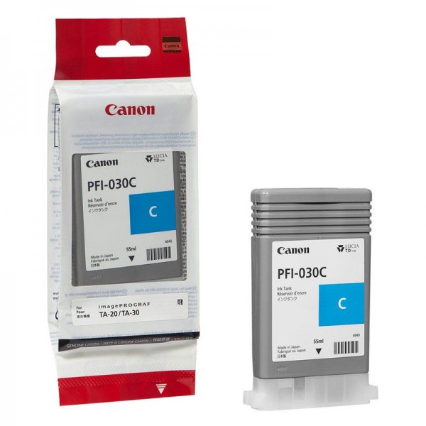 Canon PFI-030 C Tinte cyan 3490C001 für imagePROGRAF TA-20 TA-30