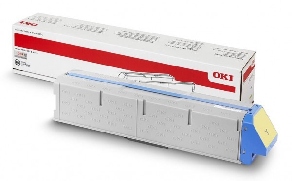 OKI 45536437 Toner Yellow OKI Pro9542 OKI Pro9542Ev für 24.000 Seiten *ab Lager!! **