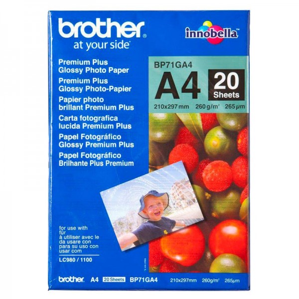 Brother Innobella Premium Plus BP71GA4 - Glänzend - A4 (210 x 297 mm)