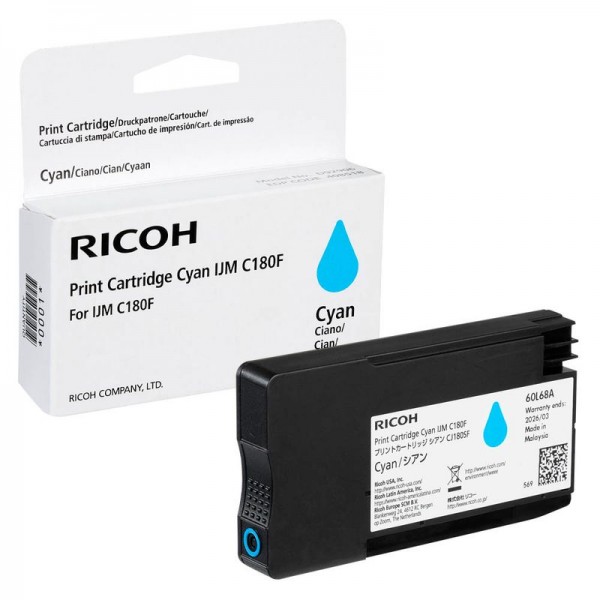 Ricoh 408518 Tinte Cyan für IJM C180F ca. 1.600 Seiten