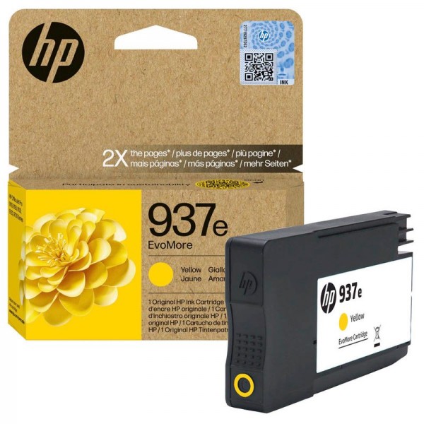 HP 937e EvoMore Yellow Original 4S6W8NE#CE1