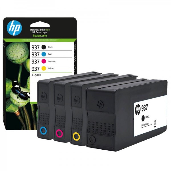 HP 937 4er-Pack CMYK 6C400NE