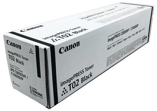 Canon T02 Toner Black 8529B001 für imagePRESS C1000 VP C8000 VP