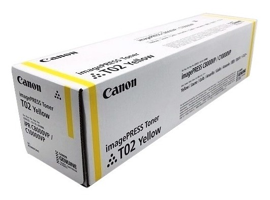 Canon T02 Toner Yellow 8532B001 für imagePRESS C1000 VP C8000 VP