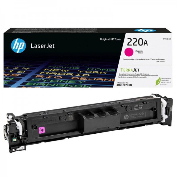 HP 220A Toner magenta W2203A für Color LaserJet Pro 4201 4202 4203 Color LaserJet Pro MFP 4301 4302