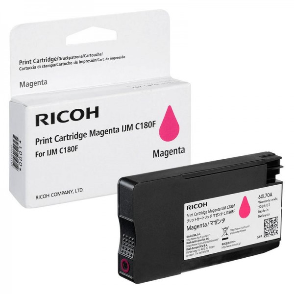 Ricoh 408519 Tinte Magenta für IJM C180F ca. 1.600 Seiten