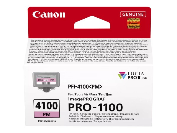 Canon PFI-4100 Tinte Photo Magenta 6782C001 für imagePROGRAF PRO-1100