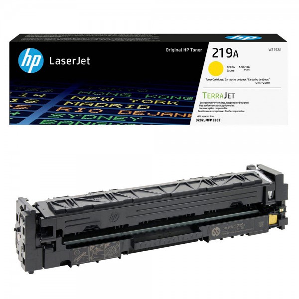 HP 219A W2192A gelb Tonerkartusche